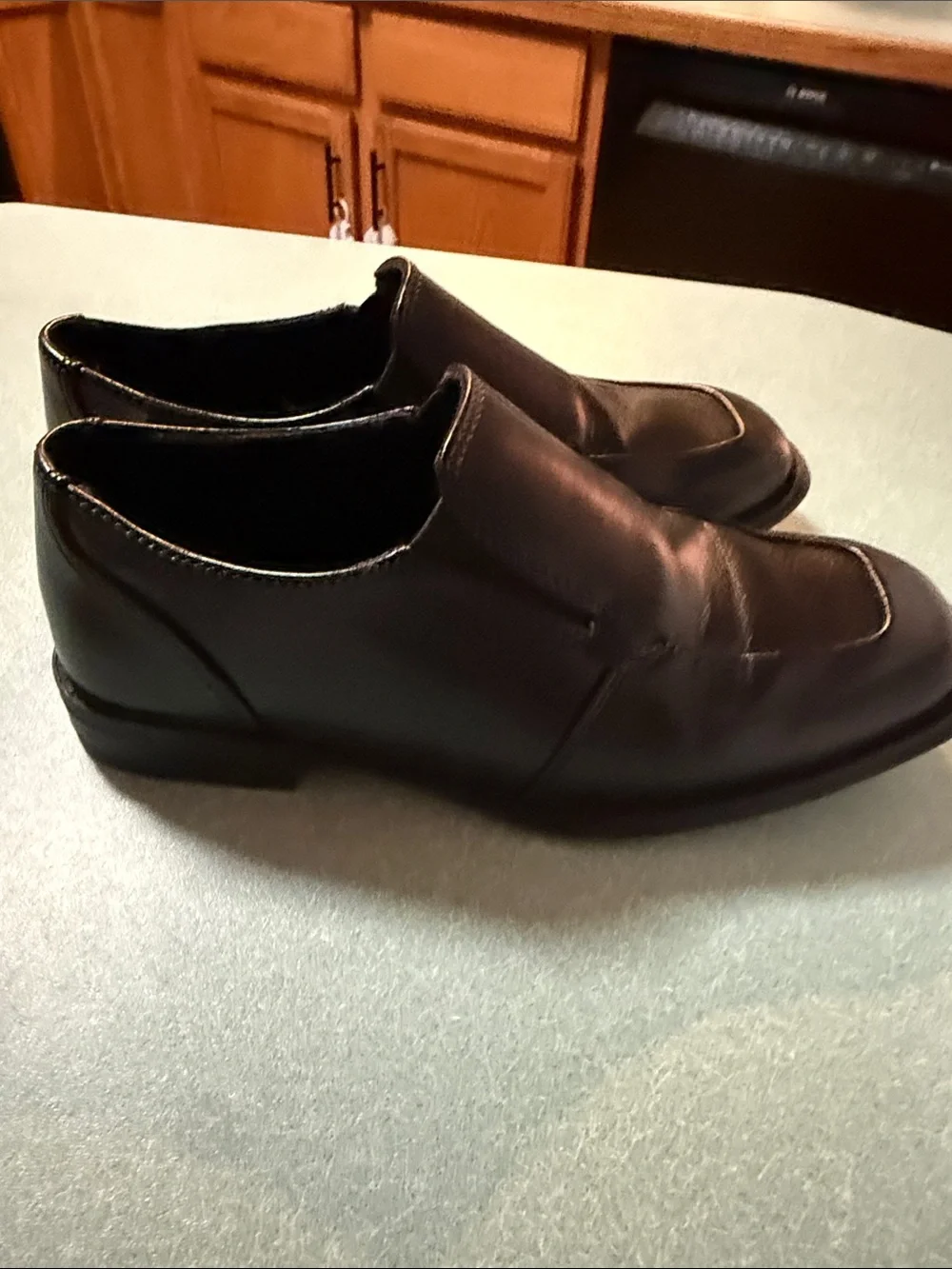 Boys Sonoma Black Slip-On Loafers Size 2